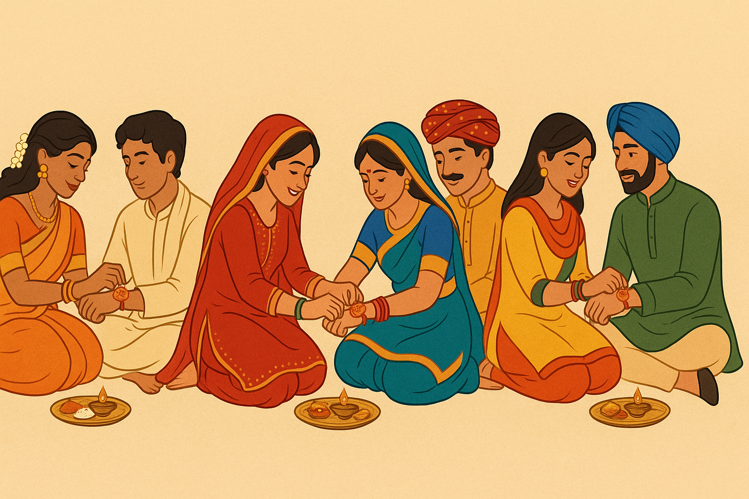 How India Celebrates Rakhi 2025: Traditions by State - Vokka Perfumes