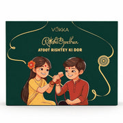 Vokka Rakhi Gift Set for Brother | Thai Aqua Perfume 50ml & Premium Rakhi
