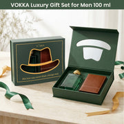 VOKKA Luxury Gift Set for Men | Thai Aqua Perfume 100ml & Premium Wallet