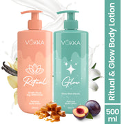 Vokka Ritual & Glow Perfume Body Lotion Combo 250ml x 2