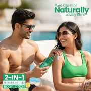 Vokka Roots Perfume Body Lotion 250ml | Citrus Honey & Vanilla Musk Fragrance