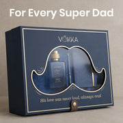 VOKKA Father's Day Gift Set for Dad | Aqua Perfume 100ml, Premium Metal Pen & Notebook | Luxury Gift Box for Father | Father's Day Gift from Son Daughter Wife Family