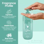 Vokka Glow Perfume Body Lotion 250ml | Fruity Floral Vanilla Orchid Fragrance