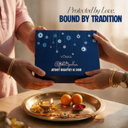 Vokka Rakhi Gift Set For Brother | Aqua Perfume 50ml & Premium Rakhi