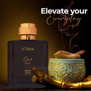 VOKKA Oud 100 ml | Unisex Luxury Long Lasting Smokey Perfume For Men And Women