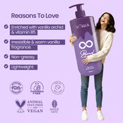Vokka Bond Perfume Body Lotion 250ml | Warm Vanilla Orchid Fragrance