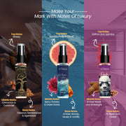 Vokka Luxury Perfume 9 x 8ml Gift Set for Men & Women | Premium Travel Fragrance Gift Pack