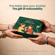Vokka Rakhi Gift Set for Brother | Thai Aqua Perfume 50ml & Premium Rakhi