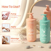 Vokka Ritual & Glow Perfume Body Lotion Combo 250ml x 2