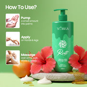 Vokka Roots Perfume Body Lotion 250ml | Citrus Honey & Vanilla Musk Fragrance