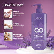 Vokka Bond Perfume Body Lotion 250ml | Warm Vanilla Orchid Fragrance