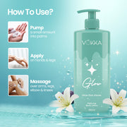 Vokka Glow Perfume Body Lotion 250ml | Fruity Floral Vanilla Orchid Fragrance