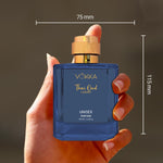 Dimensioned hand-held product graphic of the VOKKA 