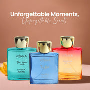 Vokka Gift of Love 150ml - 3 x 50ml Luxury Unisex Perfume Gift Set