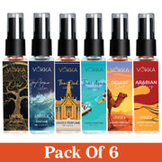 Vokka Perfume Discovery Pack – Pack of 6 x 8ml Unisex Luxury Perfumes
